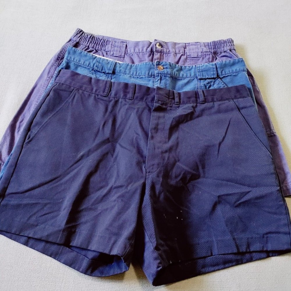 Hiking Cargo Shorts Size 40 Lot Michael Austen Columbia Bell South Blue Short